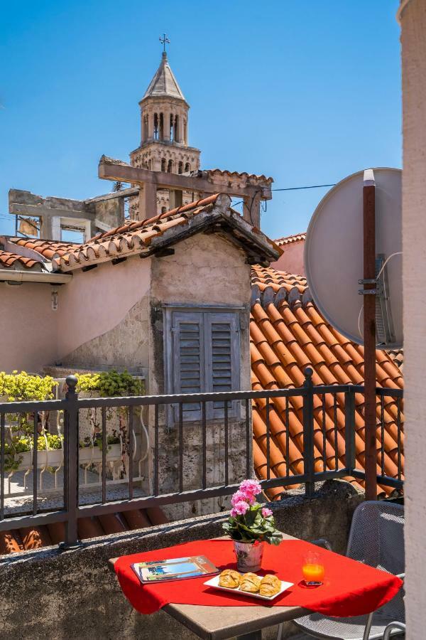 Rooftop City View Apartment In The Palace Walls Split Ngoại thất bức ảnh